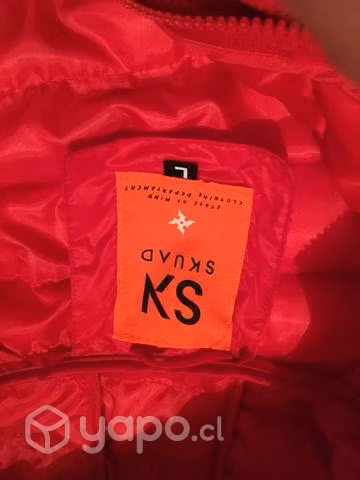 Chaqueta roja talla L nueva - Imagen 2