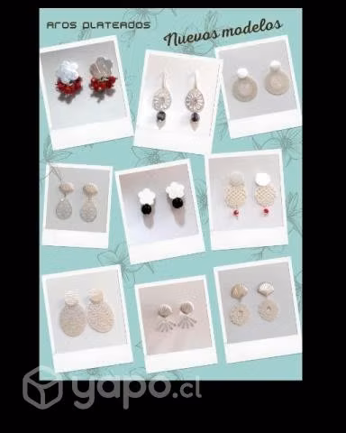 Joyas enchapadas en oro y plata brasileño - Imagen 4