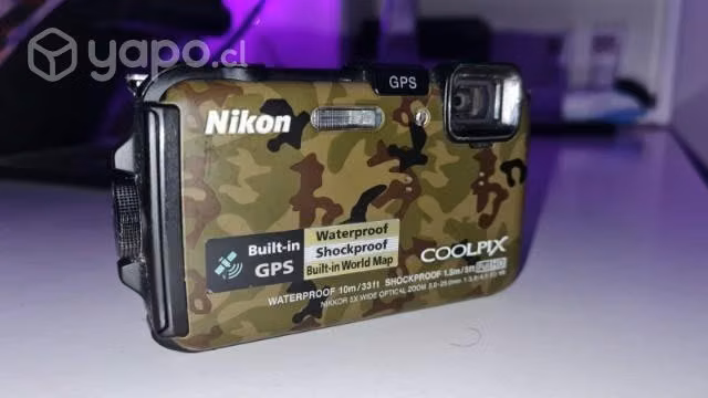 Nikon Aw100 Coolpix Waterproof