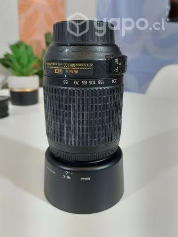 2 Lentes Nikon impecables con accesorios y a