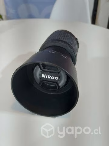 2 Lentes Nikon impecables con accesorios y a