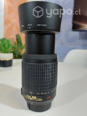 2 Lentes Nikon impecables con accesorios y a