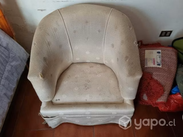 Butacas de tela en buen estado