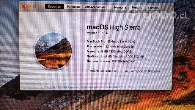 MacBook pro 2011 - Imagen 2