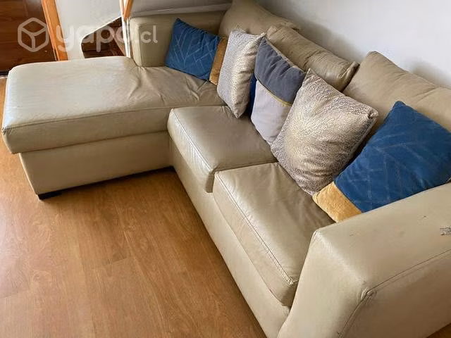 Sillón en L de una pieza