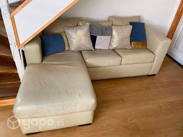 Sillón en L de una pieza
