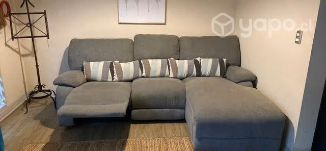 Impecable sofá rosen reclinable - Imagen 2