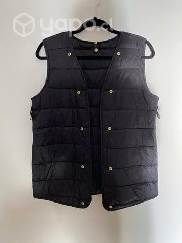 Impermeable negro con gorro y vest Foster - Imagen 5