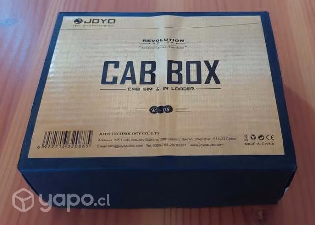 Pedal guitarra Joyo Cab Box - Simulador gabinete