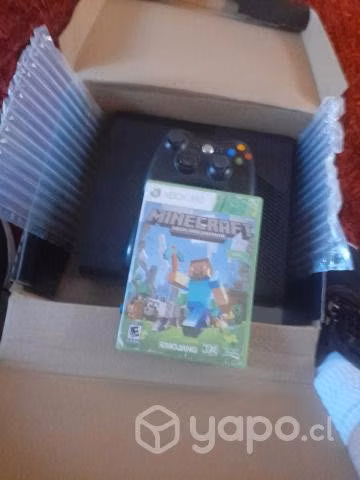 Consola xbox 360 + kinect + juegos
