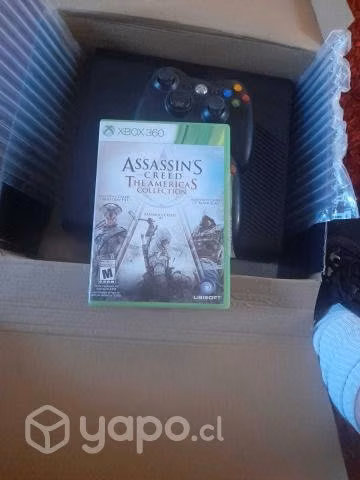 Consola xbox 360 + kinect + juegos
