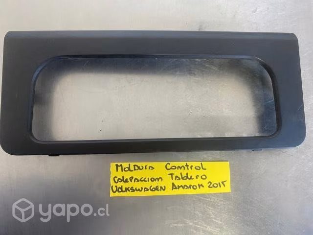 Moldura control calefaccion tablero Vw Amarok 2015