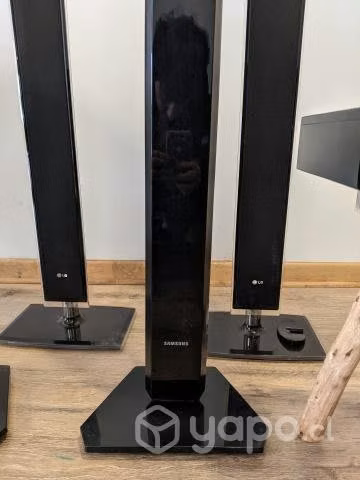 Parlantes Columnas + Parlantes Theather + Consolas