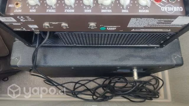 Cabezal gabinete laney a tubo guitarra