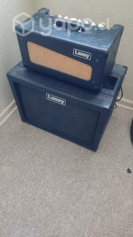 Cabezal gabinete laney a tubo guitarra