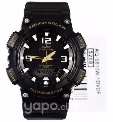 Reloj casio aqs810w-1b solar nuevos - Imagen 2