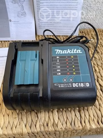Taladro percutor inalámbrico 13 mm 18V MAKITA