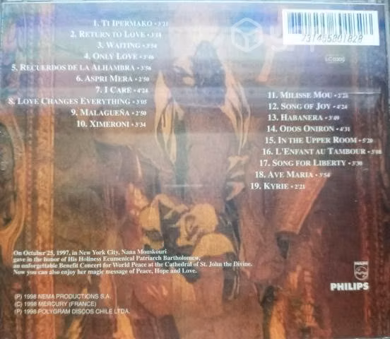 Nana Mouskouri / Concert for Peace