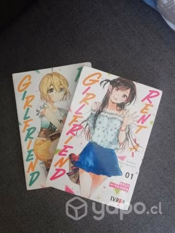 Mangas rent a girlfriend tomo uno y dos