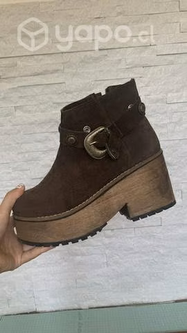 Hermosos botines Cmoran con plataforma talla 37 - Imagen 3
