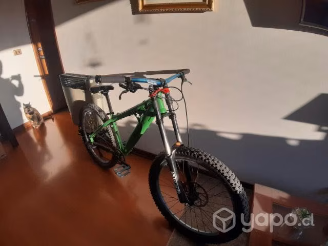 Bicicleta de la cruz