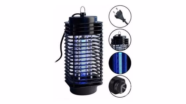 Lampara Mata Mosquitos Moscas Zancudos Con Luz Uv