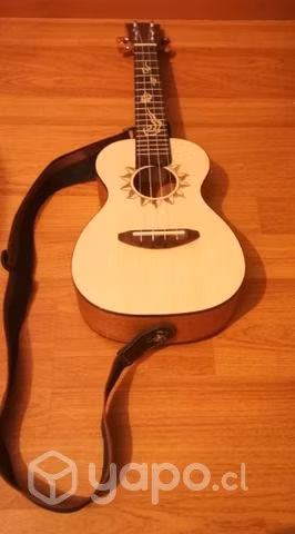 Ukelele con funda
