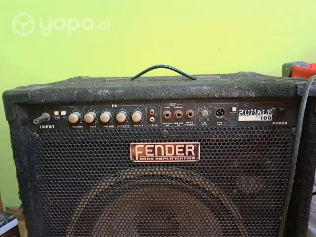 Amplificador fender rumble 100