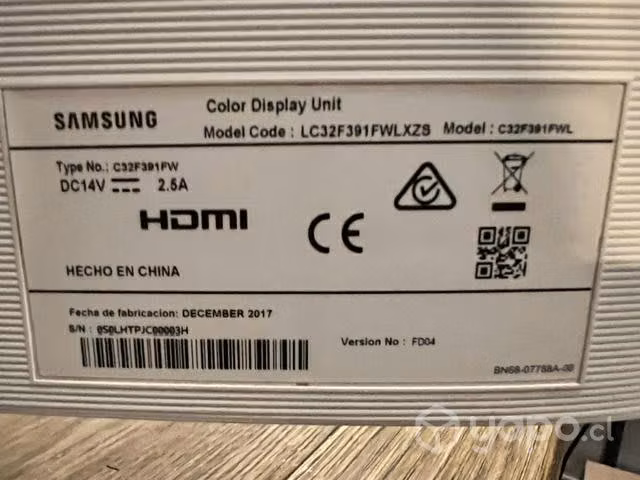 Excelente Monitor Samsung 32, Curvo - Imagen 2
