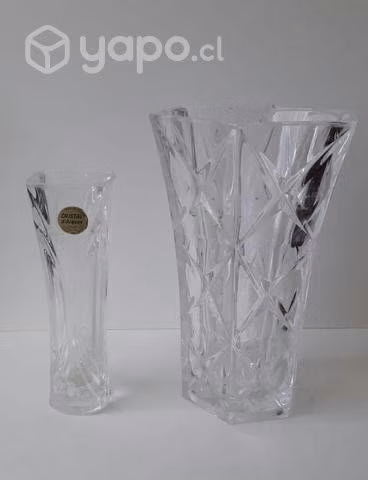 Floreros cristal