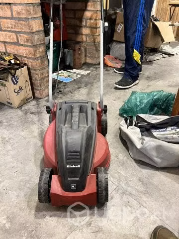 mi máquina de cortar pasto