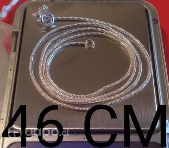 Cadenas de plata 925 chilena
