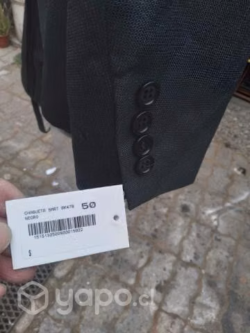 Terno con dos pantalones talla 50 - Imagen 2