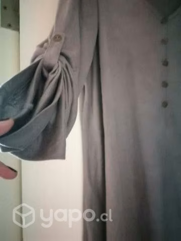 Vestido Gris marca Magnolia, tipo terciopelo - Imagen 3