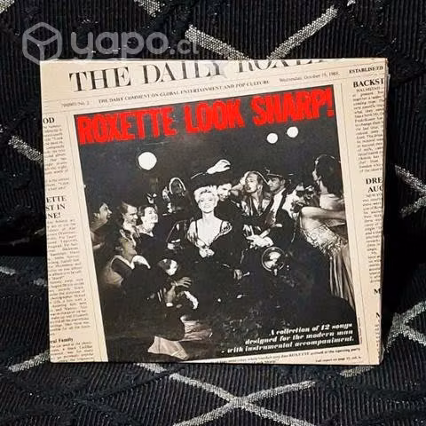 Cd doble roxette / look sharp! Deluxe edition 1998
