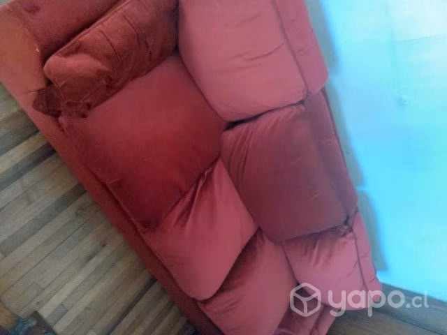 Vendo sillon de Felpa y 2 sillones