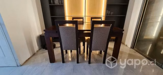 Mesa de Comedor con 6 Sillas