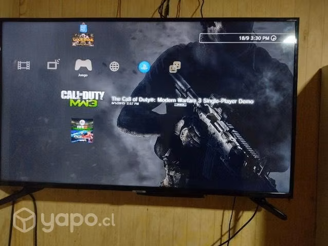PS3 con dos mandos y juegos !