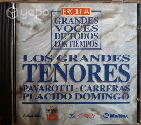 Los Grandes Tenores / Pavarotti, Carrera, Domingo