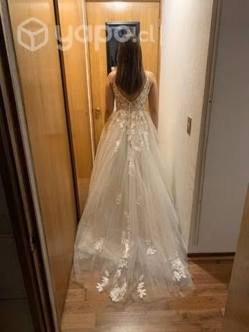 Vestido de Novia Talla S - Imagen 6