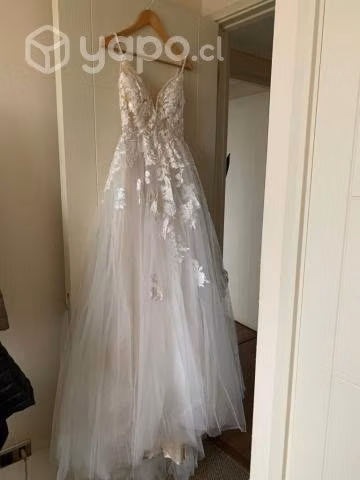 Vestido de Novia Talla S - Imagen 4