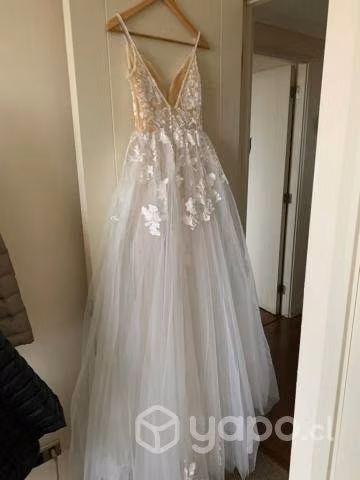 Vestido de Novia Talla S - Imagen 2