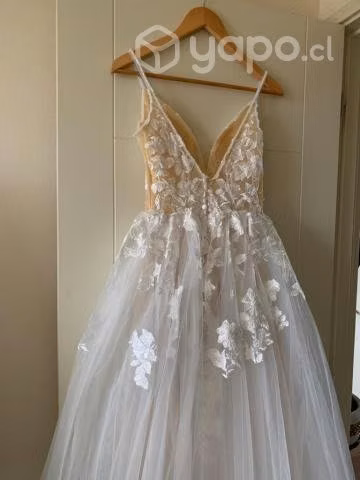Vestido de Novia Talla S - Imagen 5