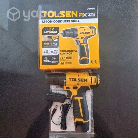 Taladro y destornillador 12V