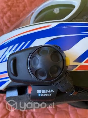 Casco Moto Airoh con Intercomunicador