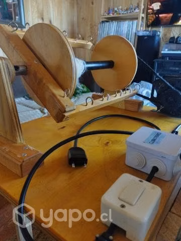 Rueca electrica de sobremesa