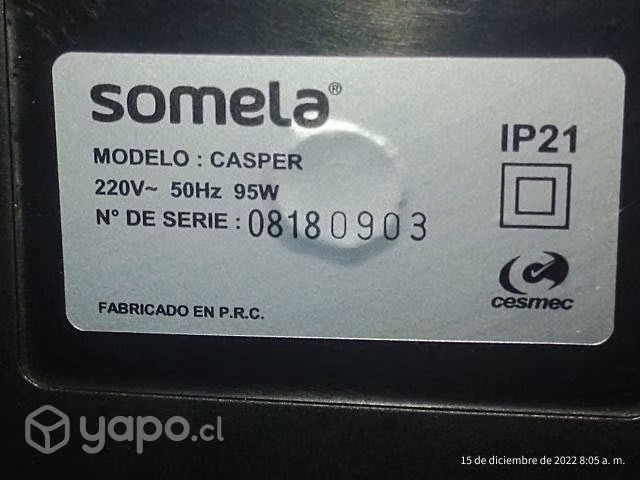 Enfriador de Aire SOMELA