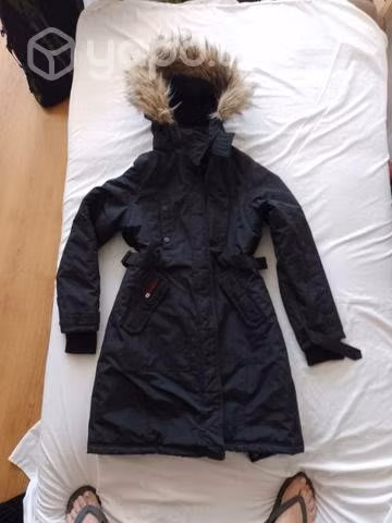 Chaqueta larga mujer súper abrigadora