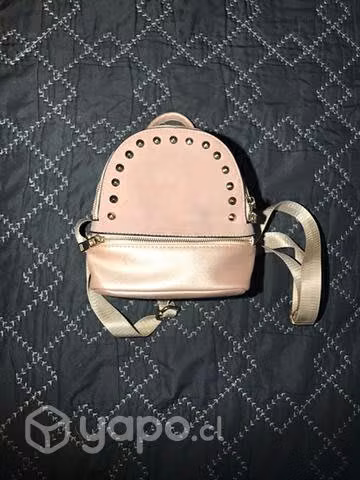 Bolso todo piel rosa pálido