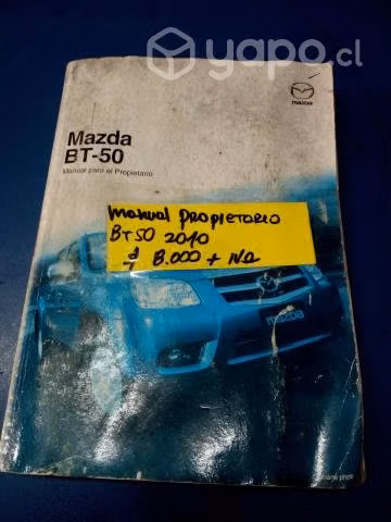 Manual propietario Mazda BT